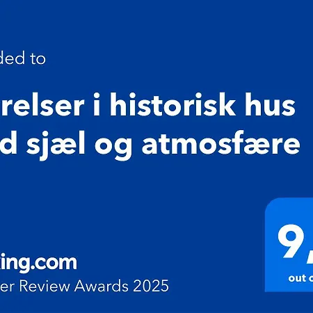 Vaerelser I Historisk Hus Med Sjael Og Atmosfaere * Helsinge